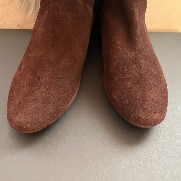 Kenneth Cole Reaction Brown Suede Boots - Picture 3 of 7